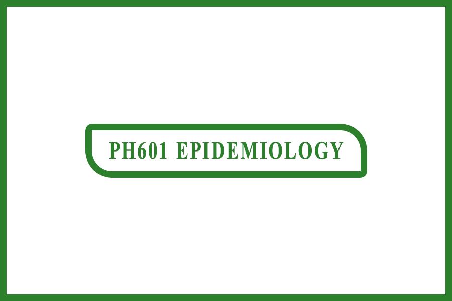 PH601 Epidemiology
