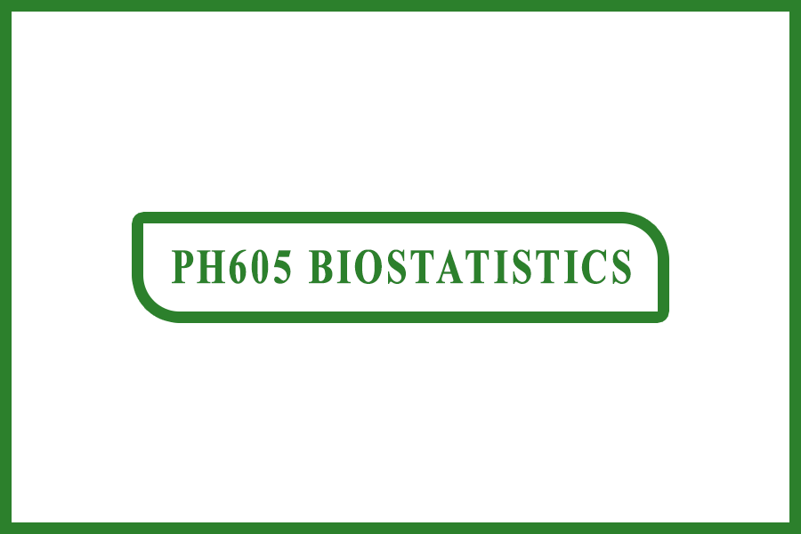 PH605 Biostatistics